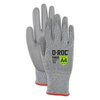 Magid DROC GPD514 Hyperon Blended Polyurethane Palm Coated Work Gloves  Cut Level A4 GPD514-11